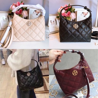 ของแท้100% พร้อมส่งที่ไทย✅ Tory burch Willa mini hobo shoulder bag 87870