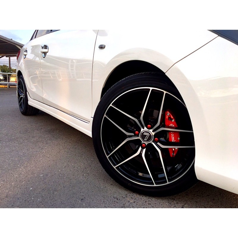 ล้อแม็กซ์ Lenso Bayer ขอบ 17 4h100 สีเงิน