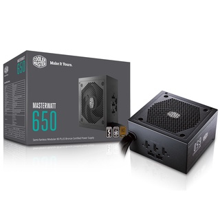 Coolermaster PSU MasterWatt 650W TUF Gaming Semi-Modular 80 Plus Bronze MPX-6501-AMAAB-EF