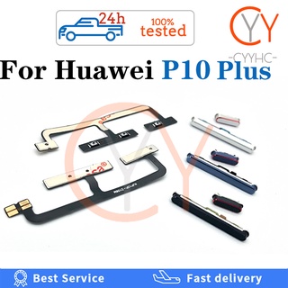 ปุ่มปรับระดับเสียง ปุ่มเปิดปิด สายเคเบิลอ่อน สําหรับ Huawei P10 Plus อะไหล่เปลี่ยนสายเคเบิล