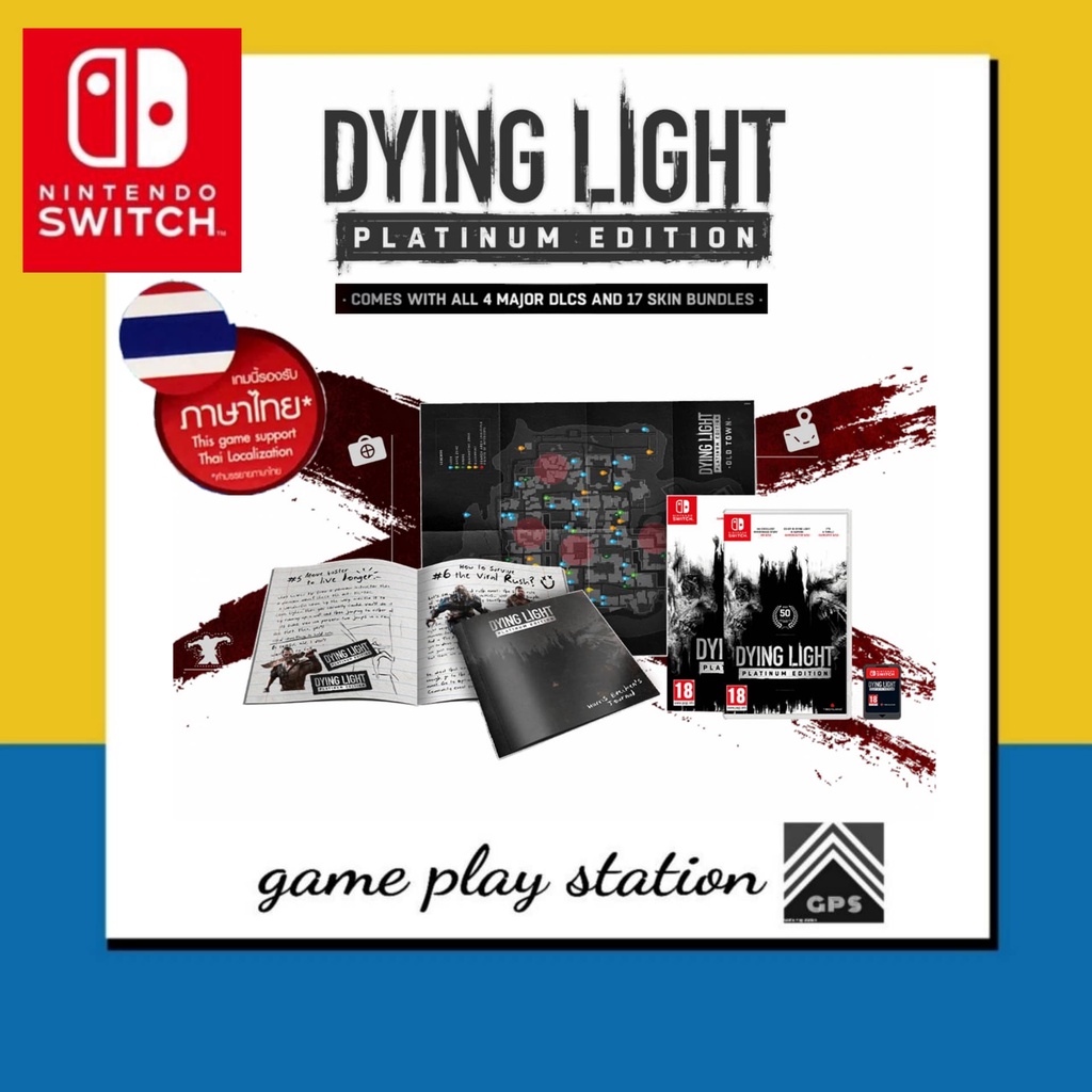 nintendo switch dying light platinum edition ( english ซัปไทย ) ราคา ถูกที่สุด ดีลบีเคเค แกลเลอรีภาพที่ 3