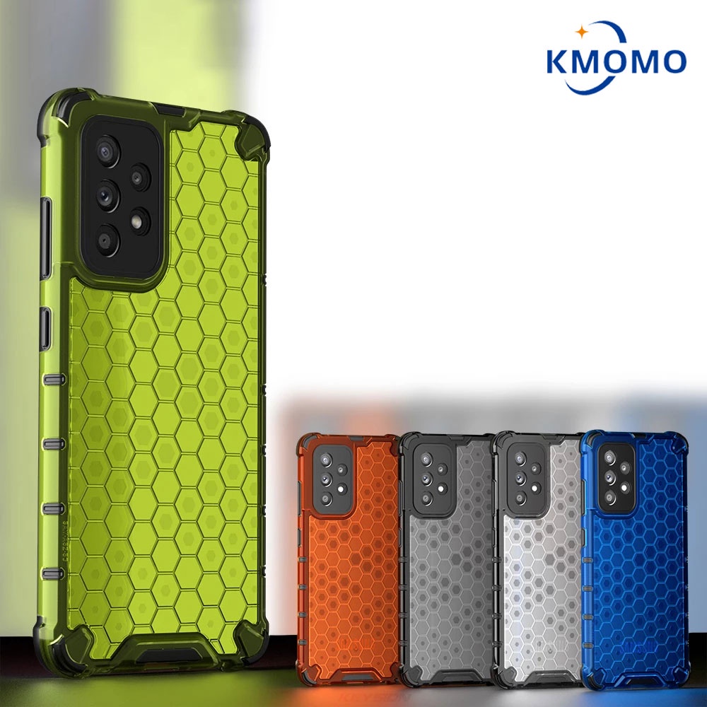 เคส For Samsung Galaxy A56 5G A36 A26 A16 A55 A35 A25 A15 A54 A24 A14 4G A34 A53 A23 A13 A33 A73 ใส ทนทาน ไฮบริด เกราะ รังผึ้ง กันกระแทก เคสลาย