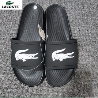 【Ship in 24H】Lacoste Slippers Lacoste รองเท้าแตะแฟชั่นผู้ชาย