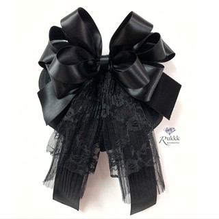 Hair bow โบว์ติดผม เน็ตติดผม เครื่องประดับ พยาบาล ริ๊บบิ้น กิ๊บติดผม