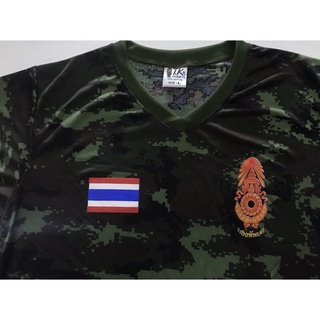 เสื้อยืดทหารบก เสื้อซับใน เสื้อยืดลายพราง