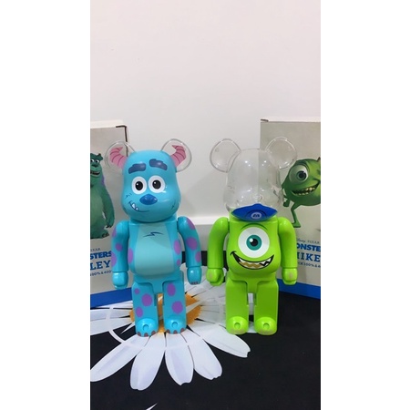 bearbrick monster inc 400% mike&sulley