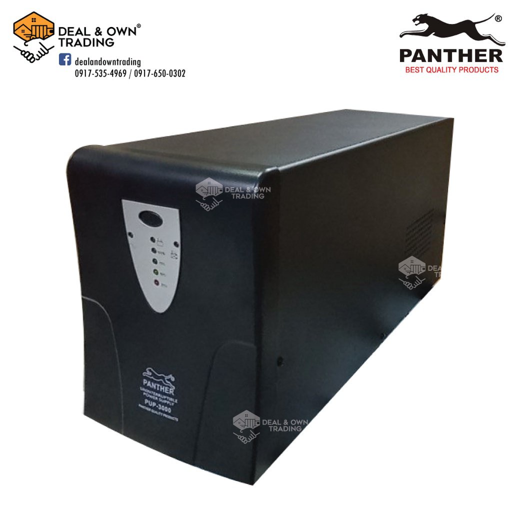 Panther PUP 3000 Uninterruptible Power Supply (UPS) 3000 VA 1800 Watts