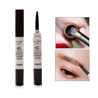 ( มีส่งด่วน ) เจลเขียนคิ้ว NOVO BEAUTY EYEBROW GEL 3g เจลคิ้ว กันน้ำ