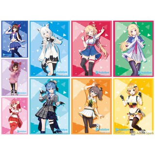 เศษสลีฟ Bushiroad Sleeve Hololive Production 3D Sora, Roboco-san, Miko, Suisei, Fubuki, Haato, Aki, Matsuri, Mel