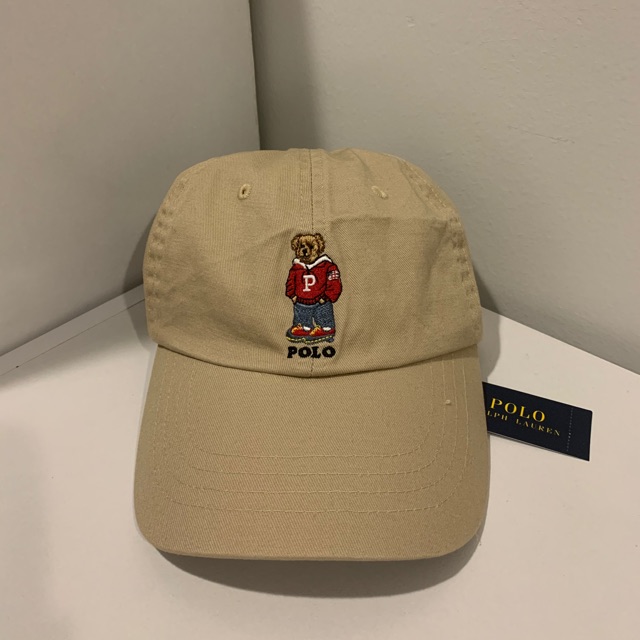polo teddy bear cap