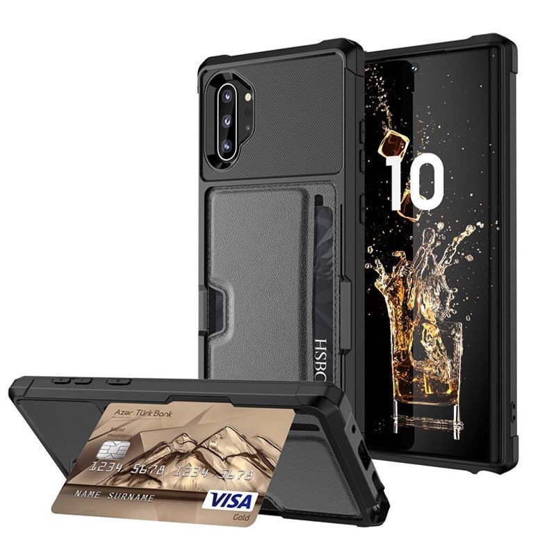 SAMSUNG S22 ULTRA / S22 PLUS / S22 CASE POCKET ARMOR WALLET CASE