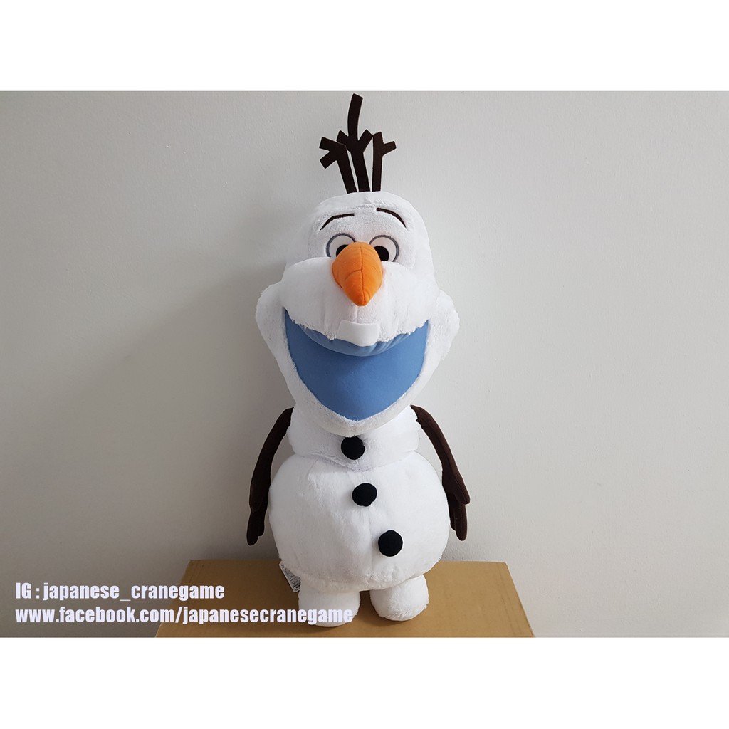 ตุ๊กตาโอลาฟ Frozen 2 ไซส์ XXL ขนาด 60cm Ana and the Snow Queen Olaf ของแท้จาก Disney / SEGA (ลิขสิทธ