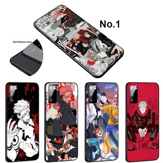 เคสโทรศัพท์ซิลิโคนนุ่ม ลายการ์ตูนอนิเมะ Jujutsu Kaisen สําหรับ OPPO A54 A91 F15 A92 A72 A52 A93 A94 R9 F1 Plus R9s Find X3 Neo RR24