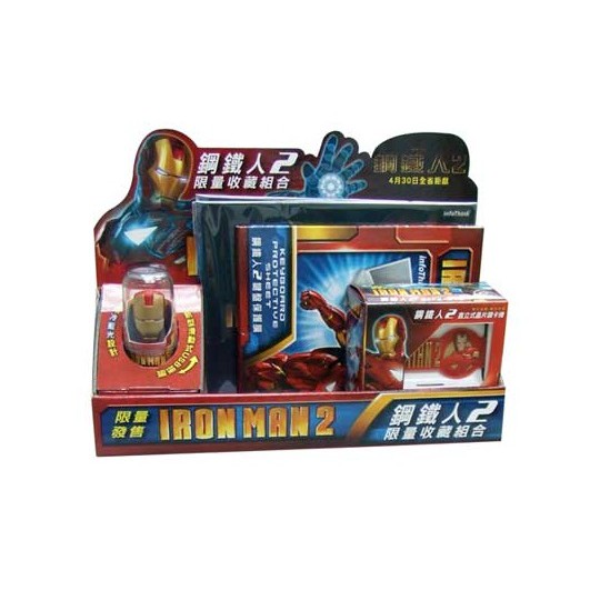 MARVEL : IRON MAN MOVIE 2 : INFOTHINK USB FLASH DRIVE 4GB LIMITED EDITION EXCULSIVE GIFT SET ของแท้