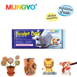 ดินน้ำมันญี่ปุ่นปั้น MUNGYO สีขาว 250G