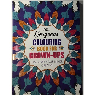 หนังสือ วาดภาพ ระบายสี THE GORGEOUS COLOURING BOOK FOR GROWN-UPS 126 PAGE