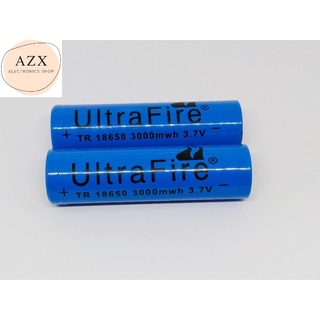 พร้อมส่ง! TR 18650 Battery 3.7V 3000mAh หัวเรียบ ราคาต่อก้อน ค่ะ ส่งทกวัน