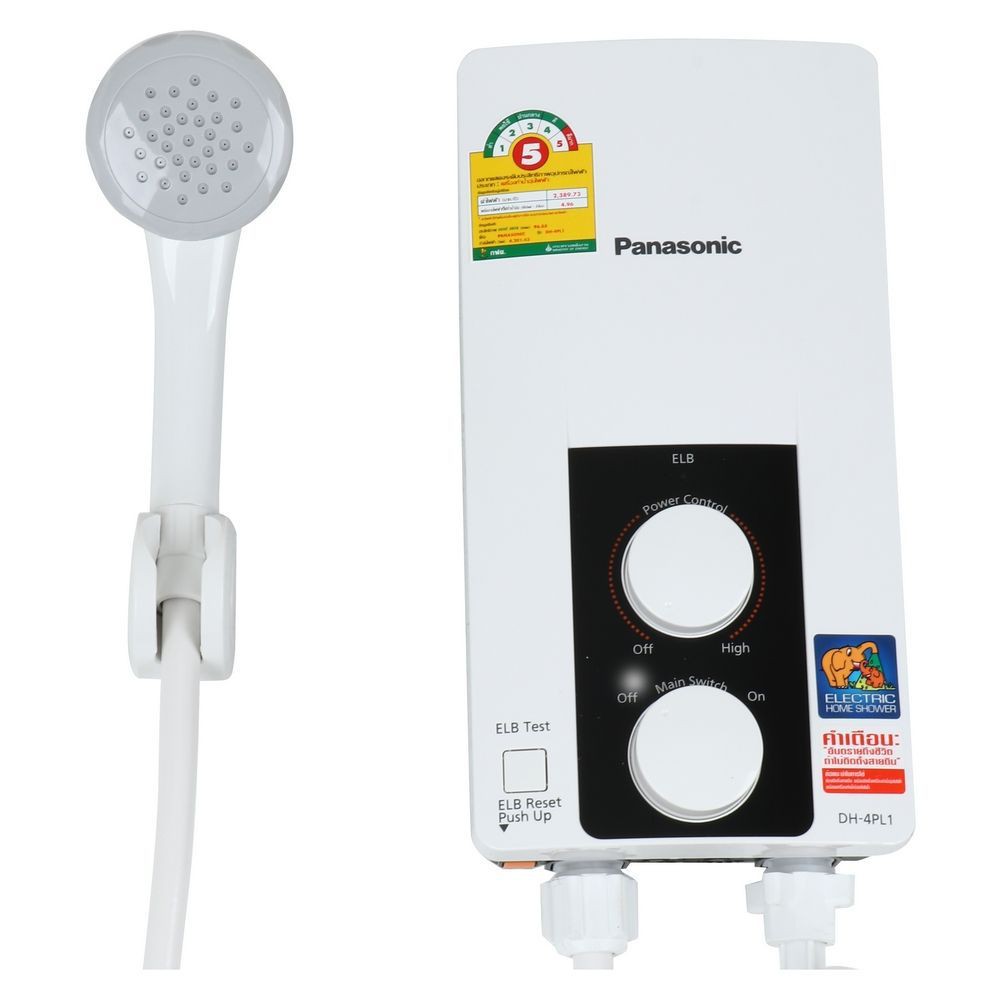 Water heater SHOWER HEATER PANASONIC DH-4PL1TK 4500W Hot water heaters Water supply system เครื่องทำน้ำอุ่น เครื่องทำน้ำ