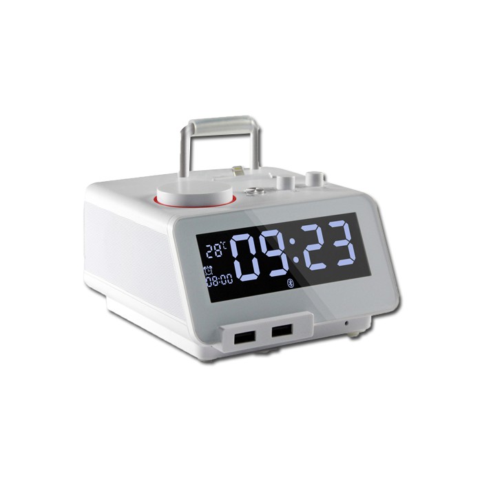 Homtime HC 12 Pro Bluetooth Speaker System with Alarm Clock and
