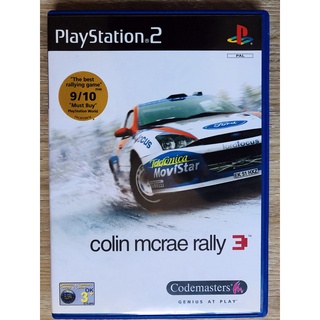 แผ่น PS2 แท้ลิขสิทธิ์ สำหรับสายสะสม  COLIN MCRAE RALLY 3 PS2 PAL (ENG)