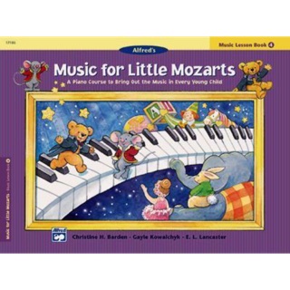 Music for little Mozarts lesson book เล่ม4 หนังสือเปียโนMLM