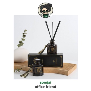 Somjai Selected ก้านไม้หอม น้ำหอมปรับอากาศ ก้านน้ำหอม น้ำหอมระเหย ขนาด 50 ml.