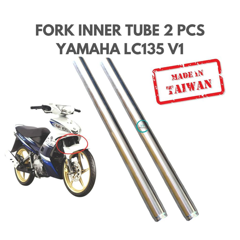 BAGGUS FORK INNER TUBE FORK CHROME YAMAHA LC135 V1 LC 135 V1 135LC V1 135 LC V1