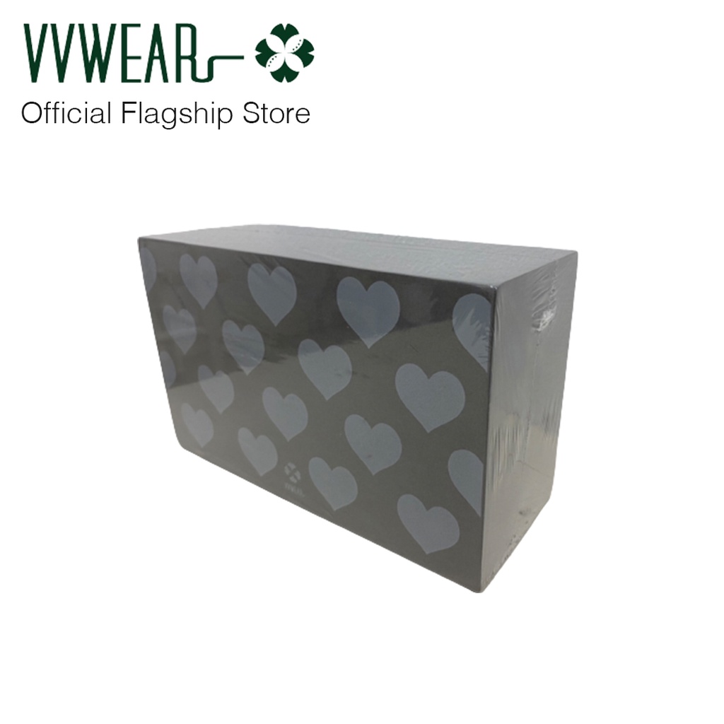 VVwear วีวีแวร์ บล็อกโยคะขนาดมาตรฐาน ไม่ตัดมุม Standard Block (23-14-9)