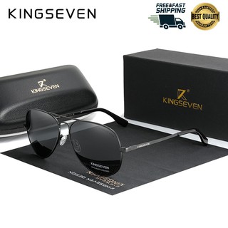 สินค้าคลัง กทม KINGSEVEN รุ่น N7735  แว่นกันแดด แว่นตากันแดด แว่นตากรองแสง แว่นตา Polarized  แว่นกันแดดโพลาไรซ์
