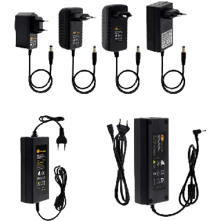 โปรโมชั่น : อะแดปเตอร์แปลงพาวเวอร์ซัพพลาย DC12V 24V LED AC100V-240V 1A 2A 3A 5A 6A 8A 10A ปลั๊ก US สําหรับสายไฟ LED