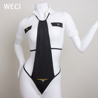 【พร้อมส่ง】WECI ชุดยูนิฟอร์มตํารวจ เซ็กซี่ สําหรับผู้หญิง