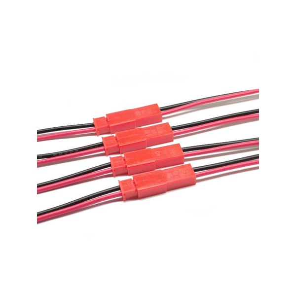 4 คู่ สายไฟ JST 2 Pin ผู้เมีย 10cm สายคอนเน็คเตอร์ connector cable ซ็อกเก็ตเชื่อมต่อสายไฟ