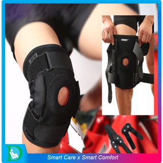 FIT360 AOLIKES สนับเข่า ซับพอร์ตเข่า (F) - เสริมซับพอร์ตพิเศษ ปลอกผ้าสวมเข่า ซับพอร์ตหัวเข่า ผ้ารัดหัวเข่า สีดำ