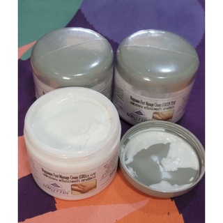 ครีมนวดตัว/ครีมนวดเท้าชาเขียวนพวรรณ500กรัมMassageCream/BodyCreamwithGreenTeaนวดแก้ปวดเมือยเคล็ด