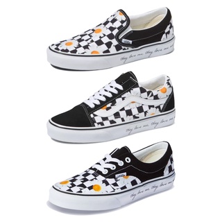 VANS [OLD SKOOL/ERA / SLIP-ON] LOVE ME / LOVE ME NOT DAISY TRUE WHITE