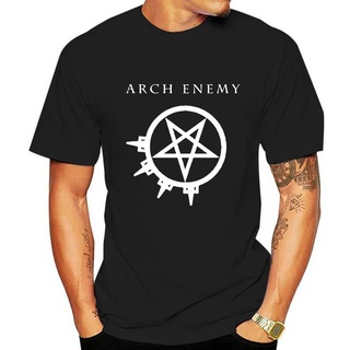 เสื้อยืดพิมพ์ลายแฟชั่น เสื้อยืด พิมพ์ลายโลโก้ ARCH ENEMY Death METAL Pure F METAL สีดํา แฟชั่นสําหรับผู้ชาย