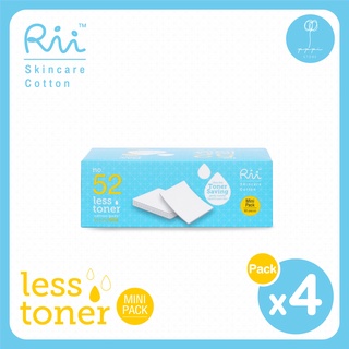 Rii Less Toner Mini 60 Pcs. (แพ็คสี่)