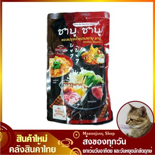 ซอสปรุงน้ำซุปชาบู 500 กรัม ซอสชาบู ชาบูดำ Paste for Hot Pot Soup Shabu Japanese Style ซันซอส SUNSAUCE น้ำปรุงรสชาบู