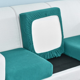 Solid Elastic Seat Cushion Cover Stretch Sofa Covers for Living Room Furniture Protector Sofa Slipcover