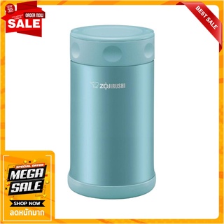 ถ้วยน้ำสุญญากาศ 750 มล. ZOJIRUSHI SW-FCE สีฟ้า ภาชนะใส่น้ำและน้ำแข็ง VACUUM INSULATED FOOD JAR ZOJIRUSHI SW-FCE 750ML BL