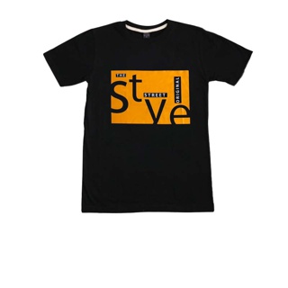 เสื้อยืด เสื้อยืดไซส์ใหญ่ M-6XL THE STREET ลาย STYE ผ้าคอตตอนแท้ 100% (สินค้าพร้อมส่ง)