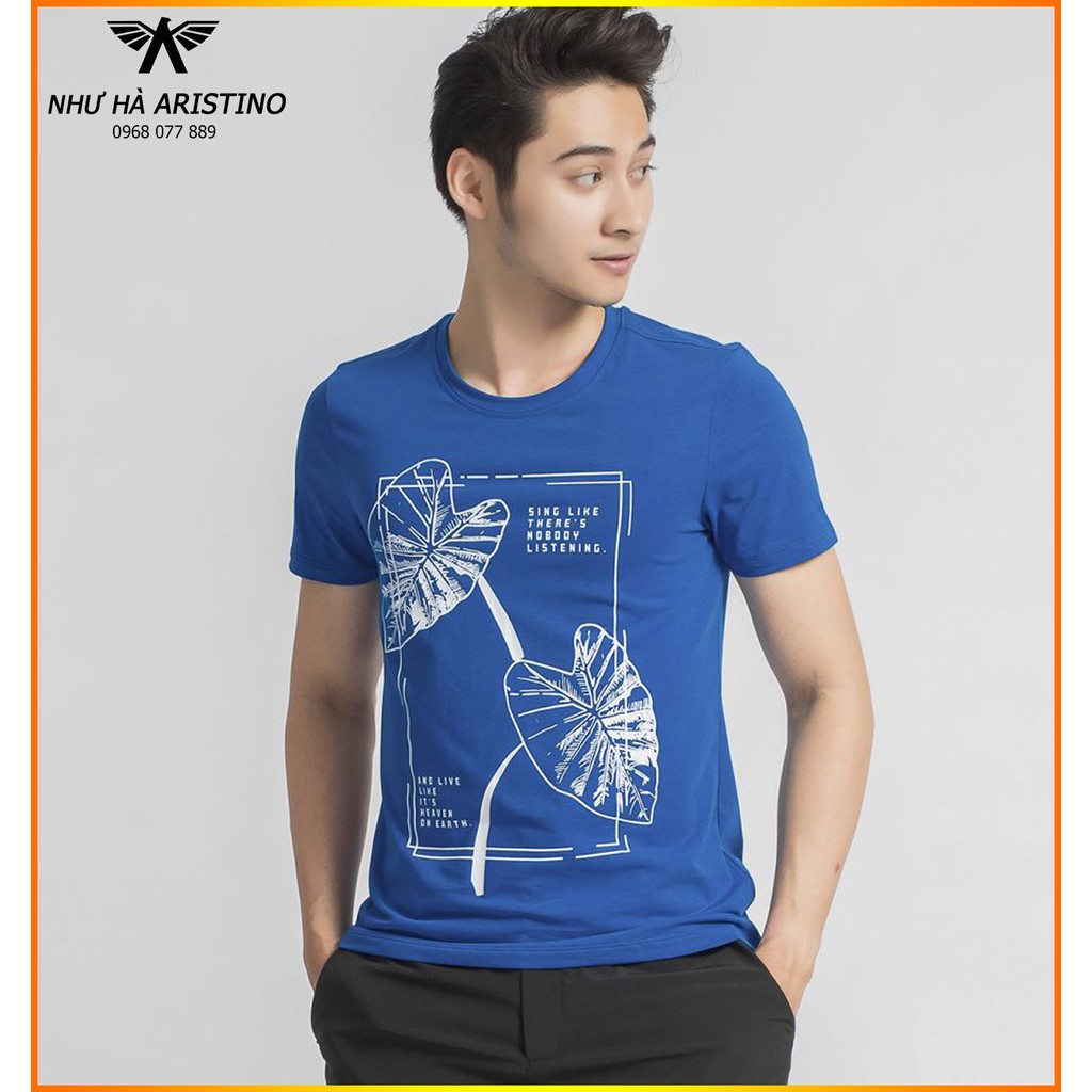 Aristino ATS015s9 เสื้อยืดลาย Slim มี 3 สี S/M/L/XL/XXl