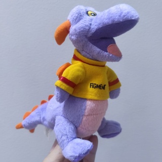 #ตุ๊กตา มังกร ฟิกเม้นท์ ในดิสนีย์แลนด์ Walt Disney World Epcot Figment Dragon w/Shirt Original Tags 7.5นิ้ว ลิขสิทธิ์แท้