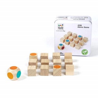 PlanToys - Memo Game ของเล่นไม้เกมส์ฝึกความจำ