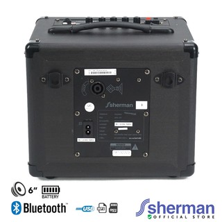 Sherman ลำโพงช่วยสอน รุ่น APS 107 สีดำ  img 4