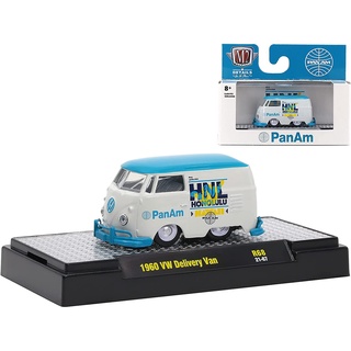 M2 Machines 1/64 Auto-Shows Pan Am 1960 VW Delivery Van R68 21-67