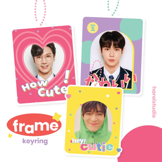 CLEARANCE SALE 50% - Frame Keyring พวงกุญแจกรอบรูป