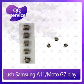 usb Samsung A11 / moto G7play / G8 อะไหล่ตูดชาร์จ ก้นชาร์จ（ได้1ชิ้นค่ะ) อะไหล่มือถือ คุณภาพดี QQ service