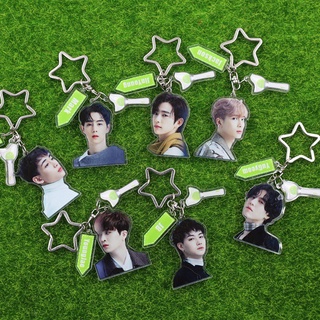 [พร้อมส่ง ไม่ต้องรอพรีออเดอร์] พวงกุญแจ GOT7 พวงกุญแจอคริลิค GOT7 ขนาด 4.5X5 ซม. โดยประมาณ [FanMade]