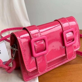 12.12DAY. BAG12 Mini Bag Cute Style กระเป๋าสะพายข้างจิ๋ว น่ารักมุมิ สีสันจัดจ้าน กระเป๋าใบเล็กมินิ